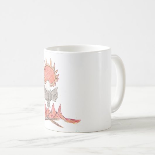 Feueradler Kaffeetasse (VorderseiteRechts)
