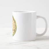 Feueraffe Jumbo-Tasse (Rechts)
