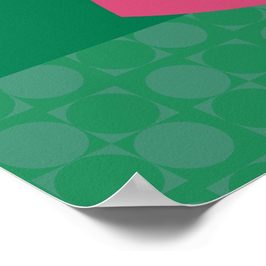 Feueralarm bedeutet Abendessen Poster (Ecke)