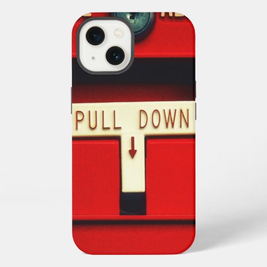 Feueralarm iPhone Hülle (Rückseite)