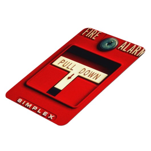 Feueralarm Magnet (Linke Seite)