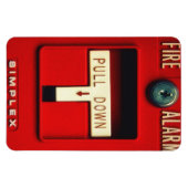 Feueralarm Magnet (Horizontal)