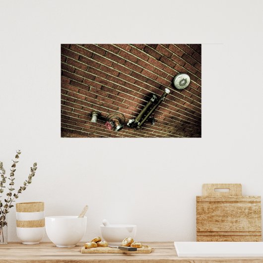 Feueralarm Poster (Küche)