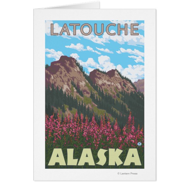 Feueralgen und -gebirge - Latouche, Alaska (Vorne)