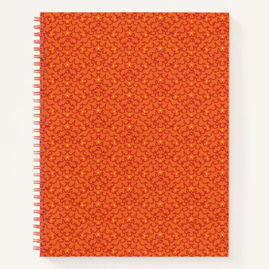 Feuerarme SpiralNotebook Notizblock (Vorderseite)