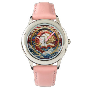 Feueratmende Drache künstliche Intelligenz Armbanduhr