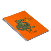 Feueratmender Drache Notizblock (Rechte Seite)