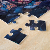 Feueratmendrache in Höhle Puzzle (Seite)
