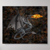 Feueratmendrache Poster (Vorne)