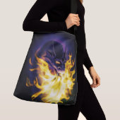 Feueratmer Tragetaschen Mit Langen Trägern (Von Nahem)