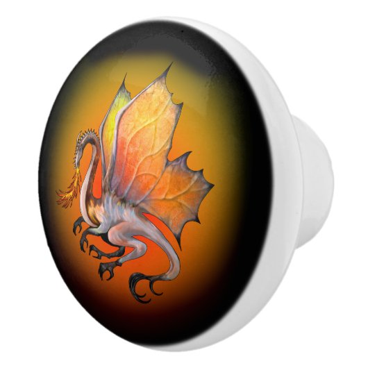 Feueratmung Keramikknauf (Rechts)