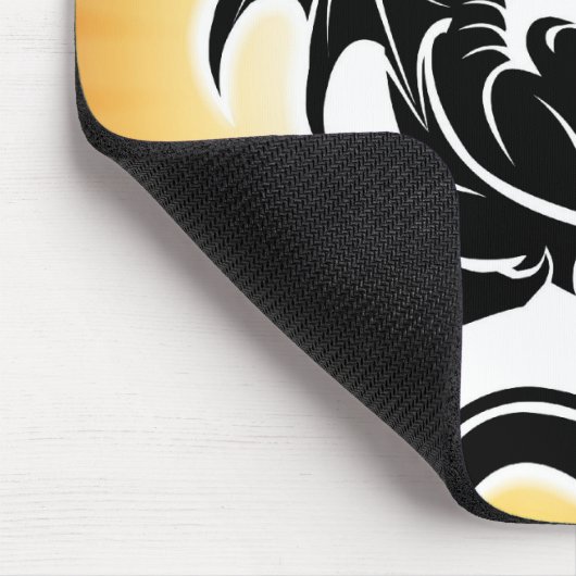Feueratmungsdrache Mousepad (Ecke)