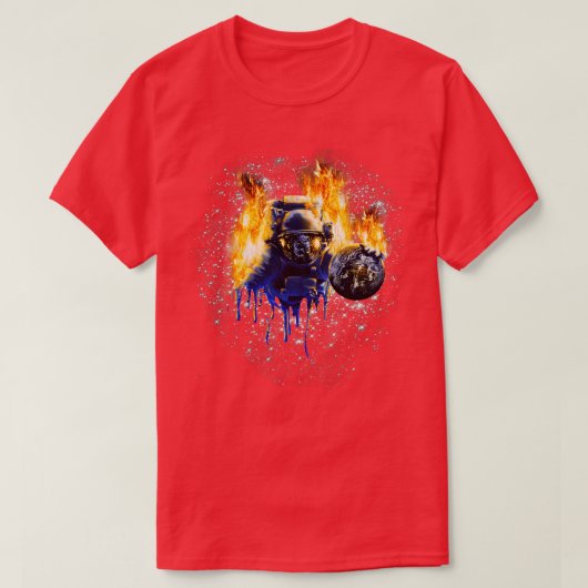 Feueratronin T-Shirt (Design vorne)