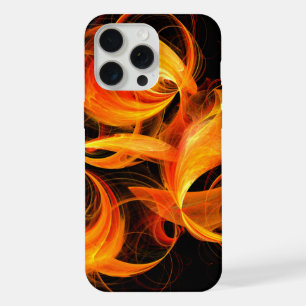 Feuerball-Abstrakte Kunst iPhone 15 Pro Max Hülle