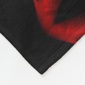 Feuerball Fleecedecke (Ecke)