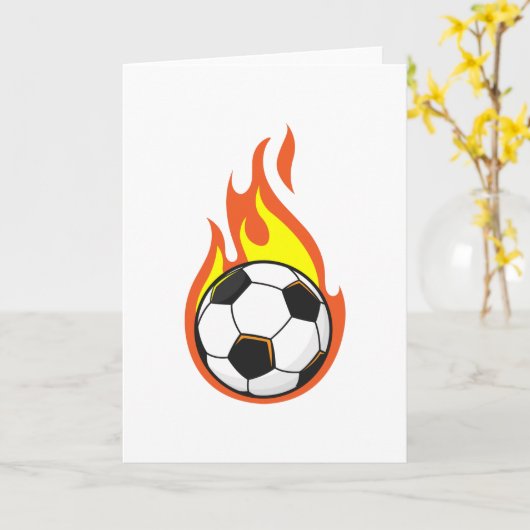 Feuerball Karte (Gelbe Blume)