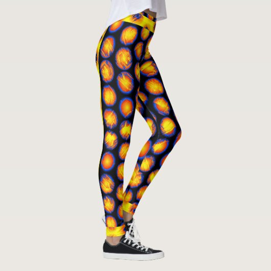 Feuerball Leggings (Rechts)