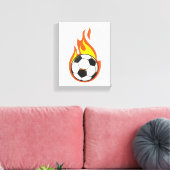 Feuerball Leinwanddruck (Insitu (Wohnzimmer))