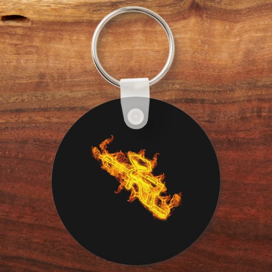 Feuerball-Paintballer Schlüsselanhänger (Vorderseite)