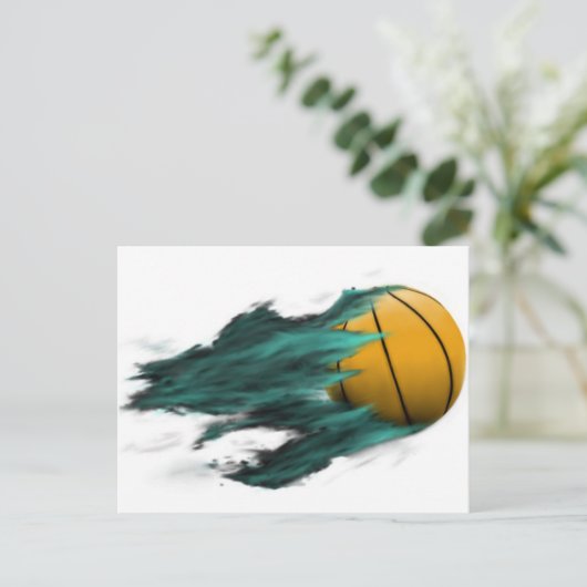 Feuerball-Postkarte Postkarte (Stehend Vorderseite)