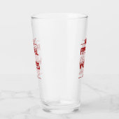 Feuerball Trinken Spaß Glas Cup (Rechts)