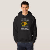 Feuerbälle Zauberer Hoodie (Vorne ganz)