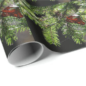 Feuerbaum Geschenkpapier (Rolleneckpunkt)