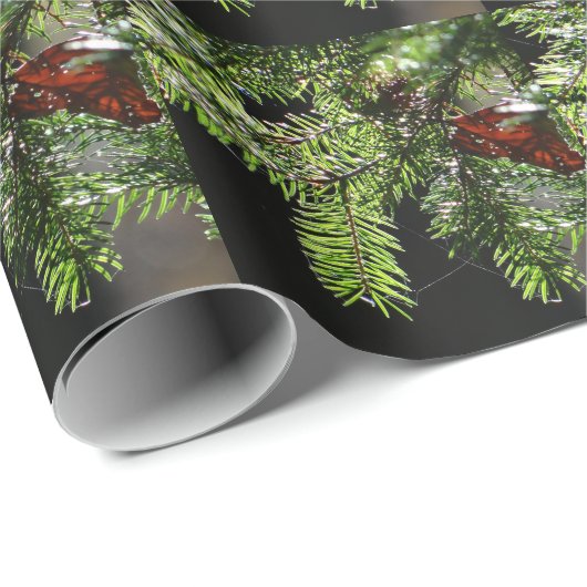 Feuerbaum Geschenkpapier (Rolleneckpunkt)