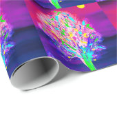 Feuerbaum Geschenkpapier (Rolleneckpunkt)