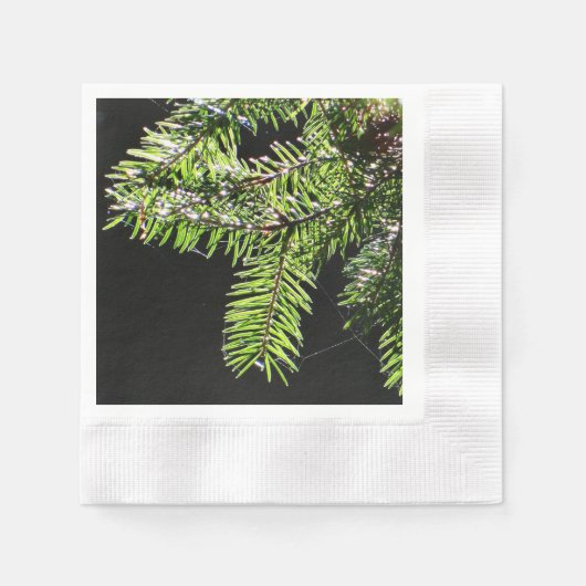 Feuerbaum Serviette (Vorderseite)