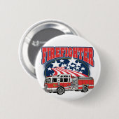 Feuerbekämpfender LKW Button (Vorne & Hinten)
