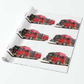 Feuerbild für glänzendes Motor Geschenkpapier (Ungerollt)