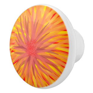 Feuerblume Keramikknauf