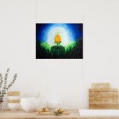 Feuerblume Poster (Küche)