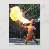 Feuerblume Postkarte (Vorderseite)