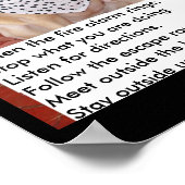 Feuerbohrer Poster (Ecke)