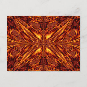 Feuerbombe Postkarte