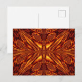Feuerbombe Postkarte (Vorne/Hinten)