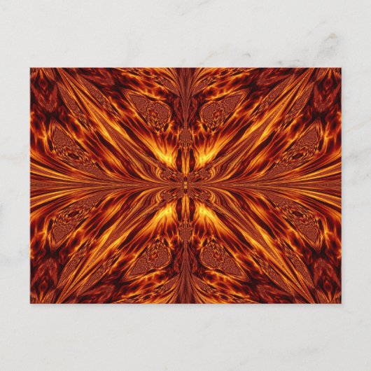 Feuerbombe Postkarte (Vorderseite)