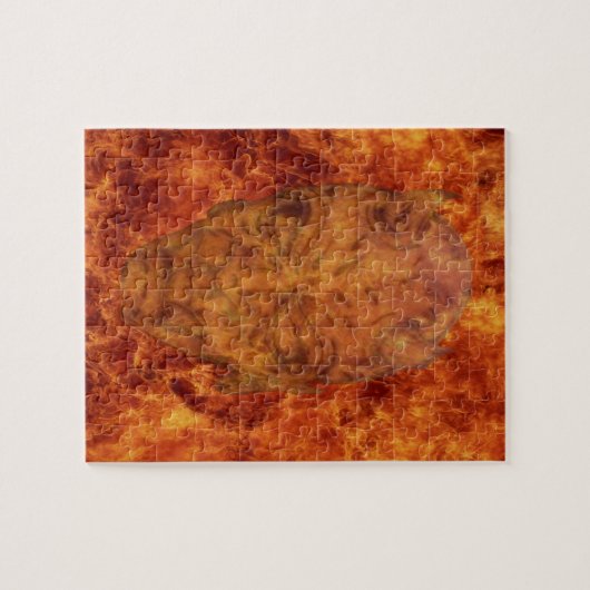 Feuerbrand-Dämon Puzzle (Horizontal)