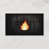 Feuerbrand; gewaltsam visitenkarte (Rückseite)