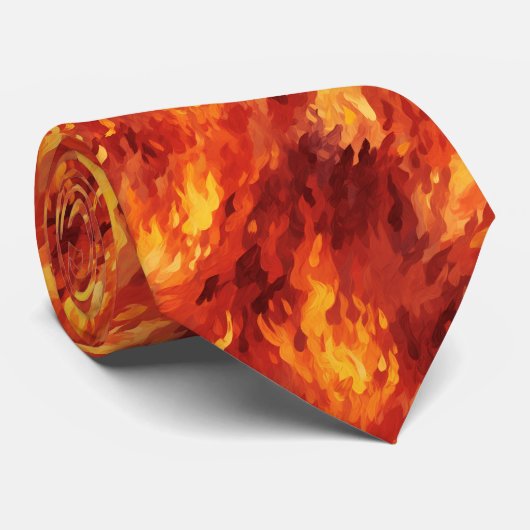 Feuerbrand Krawatte (Gerollt)