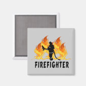 Feuerbrand Magnet (Vorderseite/Rückseite)