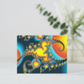 Feuerbrand Postkarte (Stehend Vorderseite)