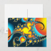 Feuerbrand Postkarte (Vorne/Hinten)