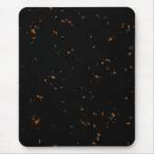 Feuerbrand überlagert das Foto, das die schwarzen Mousepad (Vorne)