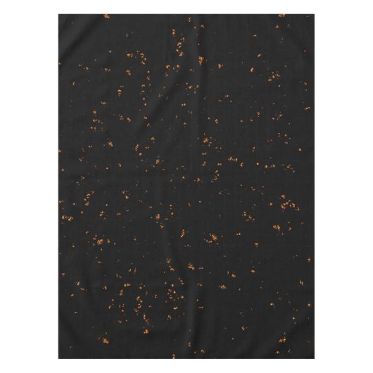 Feuerbrand überlagert das Foto, das die schwarzen  Tischdecke (Vorderseite)