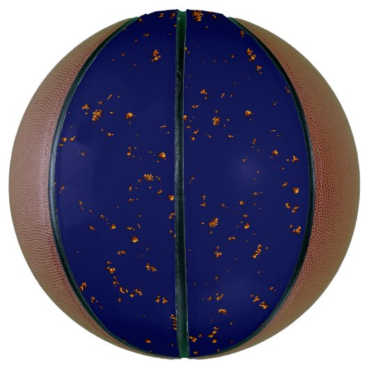 Feuerbrand überlagert Foto Bonfire Ashes Blue Basketball (Vertikal)