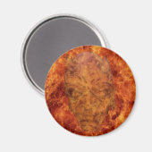 Feuerdämonenmagnet Magnet (Vorderseite/Rückseite)