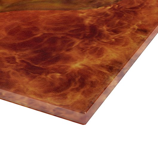 Feuerdämpferplatine Schneidebrett (Ecke)